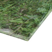 かわいい白ふわふわ食べの羊の板 カッティングボード (角)