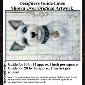 かわいい白ウェスティードドッグパピーポートレートCX1デコページ 薄葉紙