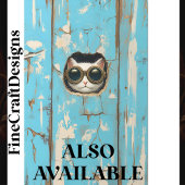 かわいい白ネコ子猫隠し覗きAQ5 Decopage 薄葉紙