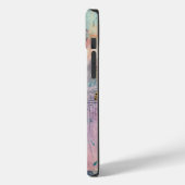 かわいい白パーソナライズされた猫 Case-Mate iPhoneケース (裏面 / 左)