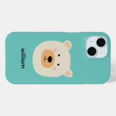 かわいい白熊 Case-Mate iPhoneケース (裏面 (横))