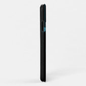 かわいい白熱［赤熱］光を放つ夜の月&星 Case-Mate iPhoneケース (裏面/右)