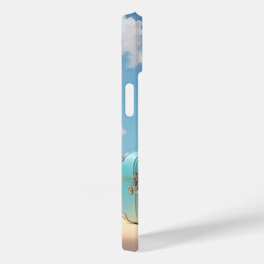 かわいい白犬の旅行スーツケーパーソナライズされたス名 Case-Mate iPhoneケース (裏面 / 右)