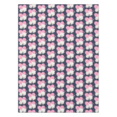 かわいい白猫ねこ寝パターン テーブルクロス (正面)