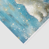 かわいい白猫の子猫と翼AV3デコパージュ 薄葉紙 (詳細)