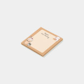 かわいい白猫の食事計画メモ帳 可愛い食べ物 ポストイット (アングル)