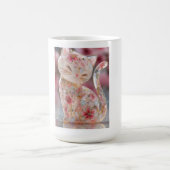 かわいい白猫マグカップ コーヒーマグカップ (中央)