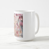かわいい白猫マグカップ コーヒーマグカップ (正面右)