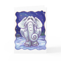 かわいい白象の贈り物