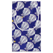 かわいい白象の贈り物 スモールペーパーバッグ (裏面)