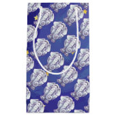 かわいい白象の贈り物 スモールペーパーバッグ (正面)