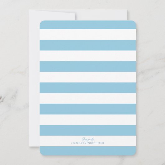 かわいい白鯨のカップルが本挿入カードを持ってくる 招待状 (裏面)