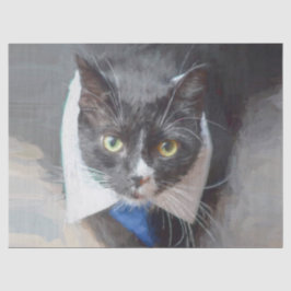 かわいい白黒の切り離し 薄葉紙