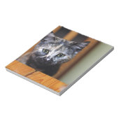 かわいい白黒の子猫 ノートパッド (回転)