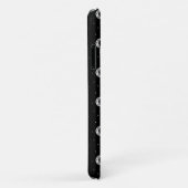 かわいい白黒の月と星 Case-Mate iPhoneケース (裏面/右)