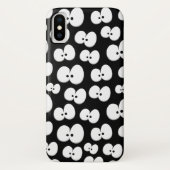 かわいい白黒の目のパタ不気味ーン（ハロウィン） Case-Mate iPhoneケース (裏面)