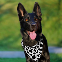 かわいい白黒カウズプリント