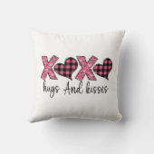 かわいい白黒デザイン クッション (裏面)