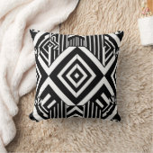 かわいい白黒パターン装飾用クッション クッション (ブランケット)