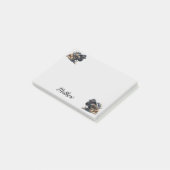 かわいい白黒パワーレースモンスタートラック ポストイット (アングル)