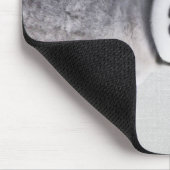 かわいい白黒ベビーペンギン マウスパッド (コーナー)