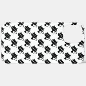 かわいい白黒猫の柄 Case-Mate iPhoneケース (裏面 (横))
