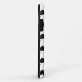 かわいい白黒猫の柄 Case-Mate iPhoneケース (裏面/右)