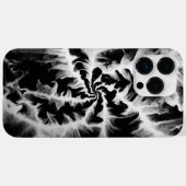 かわいい白黒絞り染め Case-Mate iPhoneケース (裏面 (横))