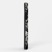 かわいい白黒葉抽象芸術パターン Case-Mate iPhoneケース (裏面/右)