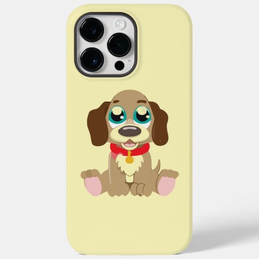かわいい目の美しい子犬 Case-Mate iPhoneケース (裏面)