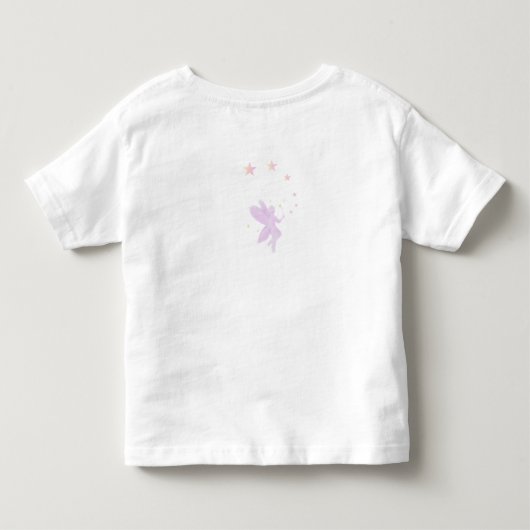 かわいい目標を達成する幼児Tシャツ トドラーTシャツ (裏面)