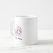 かわいい看護師と医療従事者 コーヒーマグカップ (正面左)