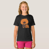 かわいい眠いドイツの羊飼い Tシャツ (正面フル)