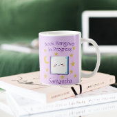 かわいい眠いブックマグ コーヒーマグカップ