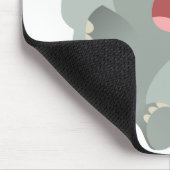 かわいい眠い漫画エレファントマウスパッド マウスパッド (コーナー)