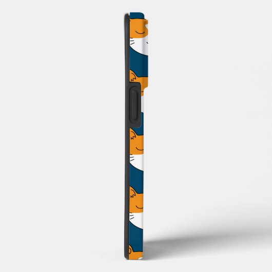 かわいい眠い猫 Case-Mate iPhoneケース (裏面 / 右)