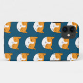 かわいい眠い猫Iphoneケース Case-Mate iPhoneケース (裏面(横))