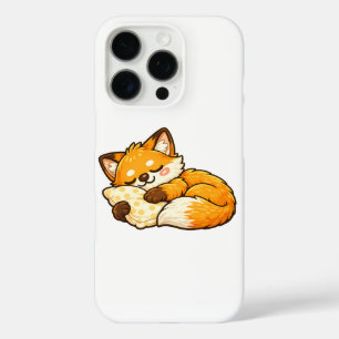 かわいい眠そうな狐 iPhone 16 PROケース