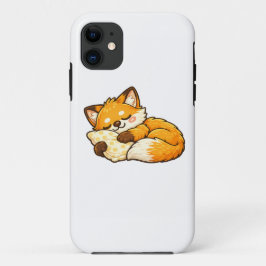 かわいい眠そうな狐 iPhone 11 ケース
