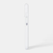 かわいい眠そうな狐 iPhone 16ケース (左側面)