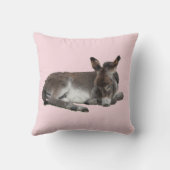 かわいい眠りベビーロバのフォール クッション (裏面)