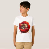 かわいい眠りマウス Tシャツ (正面フル)