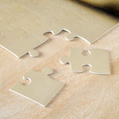 かわいい眠るキツネ ジグソーパズル (側面)