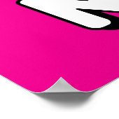 かわいい眠るコアラ「Nope」面白い漫画 ポスター (角)