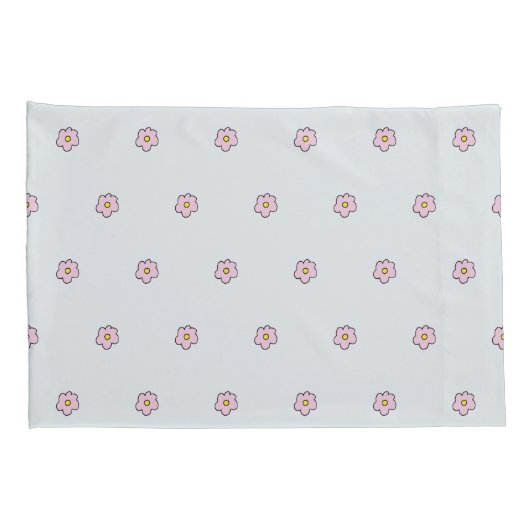 かわいい眠るナマケモノと名前の子供 枕カバー (裏面-右)