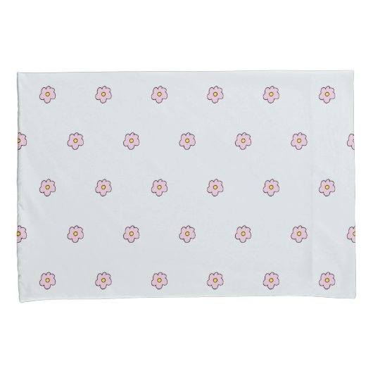 かわいい眠るナマケモノと名前の子供 枕カバー (正面右)