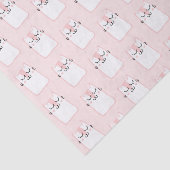 かわいい眠る猫の柄 薄葉紙 (詳細)