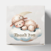 かわいい眠る赤ちゃん動物美しいパーティー フェイバーボックス (上部)