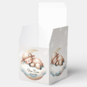 かわいい眠る赤ちゃん動物美しいパーティー フェイバーボックス (オープン)