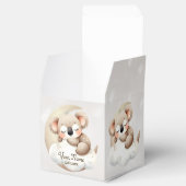 かわいい眠る赤ちゃん動物美しいパーティー フェイバーボックス (オープン)